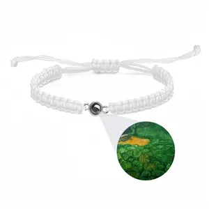 Flourishing Vegetation Braided Rope Projection Bracelet