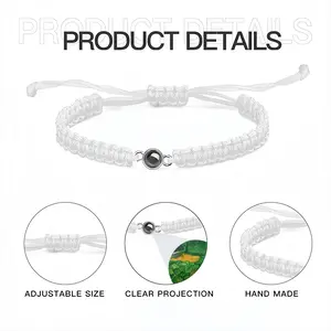 Flourishing Vegetation Braided Rope Projection Bracelet