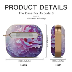 Mesmerizing Peony Airpods 3 Case (Hard Shell, Rose Gold)