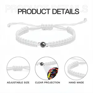 #091 Braided Rope Projection Bracelet