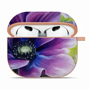 Violet Charm Airpods 3 Case (Hard Shell, Rose Gold)