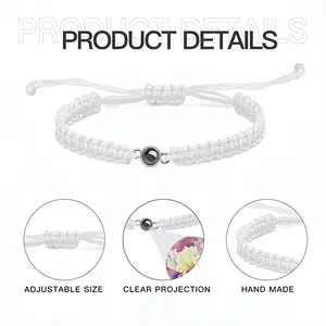 Iris Braided Rope Projection Bracelet