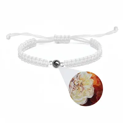 Roses Braided Rope Projection Bracelet