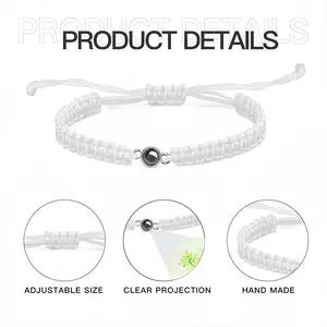 Start Afresh Braided Rope Projection Bracelet