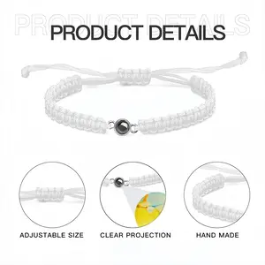 Enter Braided Rope Projection Bracelet