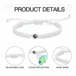 Shake Braided Rope Projection Bracelet