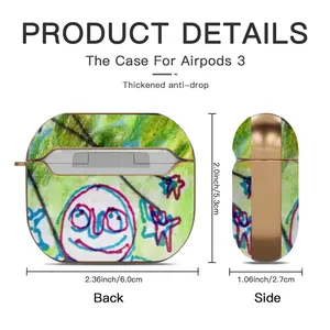 Everyday Micro-Scenes 052 Airpods 3 Case (Hard Shell, Rose Gold)