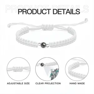 Vacation Braided Rope Projection Bracelet