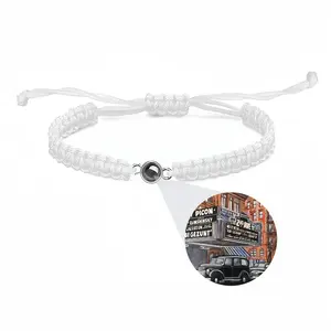 #2Nd Avenue Theater New York City Braided Rope Projection Bracelet