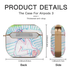 Everyday Micro-Scenes 010 Airpods 3 Case (Hard Shell, Rose Gold)