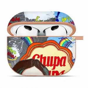 Chupa Chups - Blue Yellow Orange Airpods 3 Case (Hard Shell, Rose Gold)