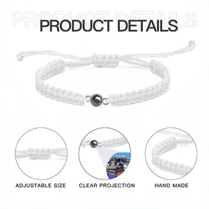 Transsyberia Braided Rope Projection Bracelet