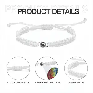 #85-2021 Braided Rope Projection Bracelet