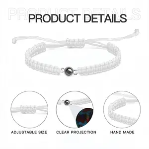 #58-2021 Braided Rope Projection Bracelet