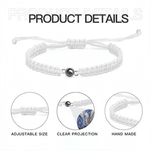 Eagle Scratch Braided Rope Projection Bracelet