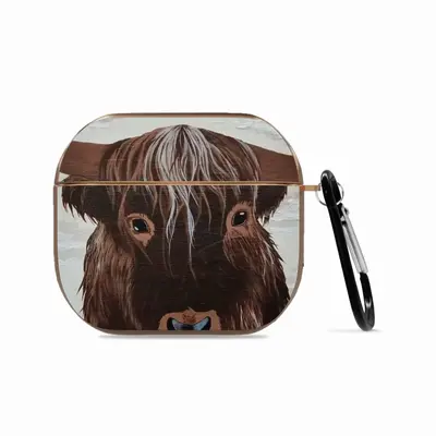 Bull - Red Bull Taurus Animals Buffalo Wild Airpods 3 Case (Hard Shell, Rose Gold)