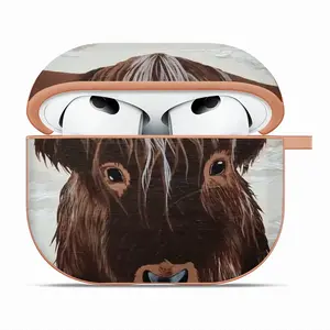 Bull - Red Bull Taurus Animals Buffalo Wild Airpods 3 Case (Hard Shell, Rose Gold)