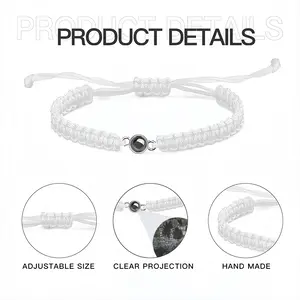 Moorfield Road Braided Rope Projection Bracelet