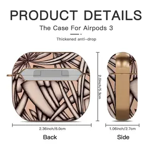 Space 67 Sistemi Airpods 3 Case (Hard Shell, Rose Gold)