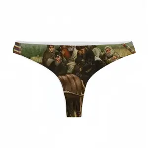 Jews Fleeing The Pogroms T-back Underwear