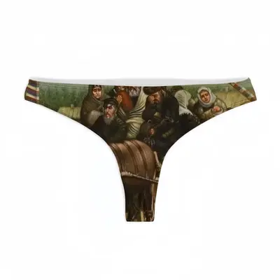 Jews Fleeing The Pogroms T-back Underwear