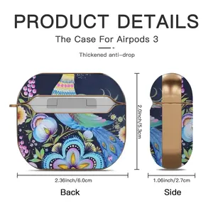 Alpine Spring Melody Airpods 3 Case (Hard Shell, Rose Gold)