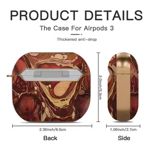 Caro - Of The Flesh Airpods 3 Case (Hard Shell, Rose Gold)