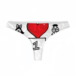 Love Is The Champion T-back Underwear