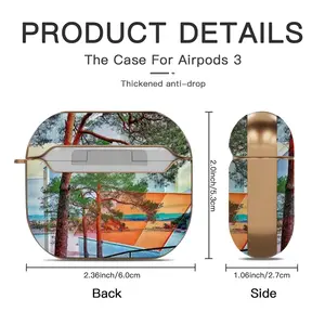 Deep Breath Airpods 3 Case (Hard Shell, Rose Gold)