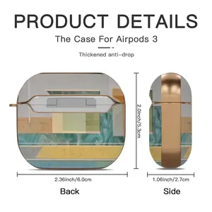 Yellow Carpet Airpods 3 Case (Hard Shell, Rose Gold)