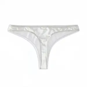 Bloomers White T-back Underwear