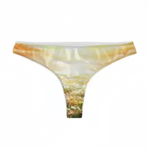 Sea Of Flowers T-back Underwear