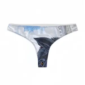 Wolf - Animals Wild Collage Design Decor Ideas Interior T-back Underwear