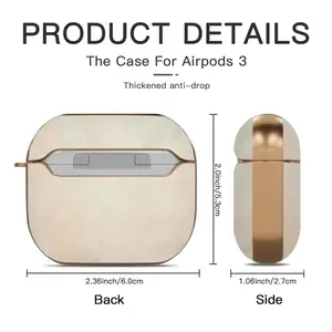 Earth Momentum Airpods 3 Case (Hard Shell, Rose Gold)