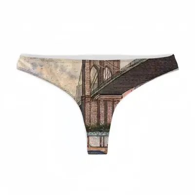 Brooklyn Bridge In Oil T-back Underwear