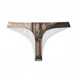 Brooklyn Bridge In Oil T-back Underwear