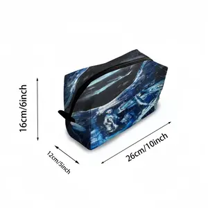 Rain Storm Travel Cosmetic Bag