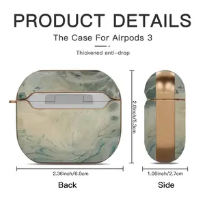 Close Up Cat Airpods 3 Case (Hard Shell, Rose Gold)