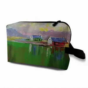 Green Ismy Valley Travel Cosmetic Bag