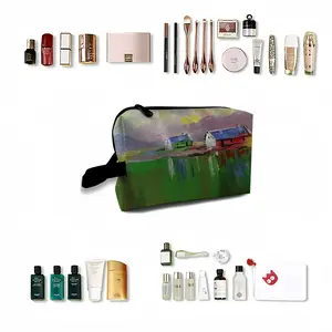 Green Ismy Valley Travel Cosmetic Bag