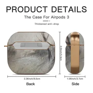 Bare Tree Airpods 3 Case (Hard Shell, Rose Gold)