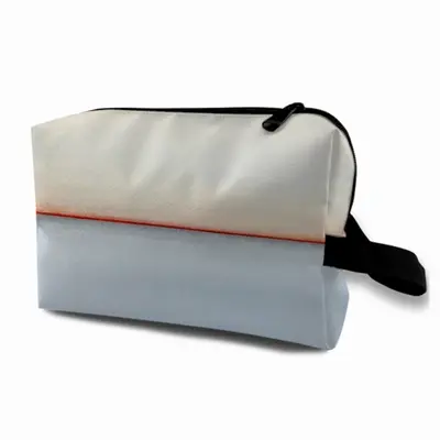 White Orange Series 3 Travel Cosmetic Bag