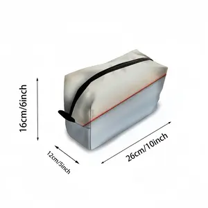 White Orange Series 3 Travel Cosmetic Bag