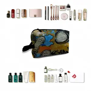 I Walk On The Moon Travel Cosmetic Bag