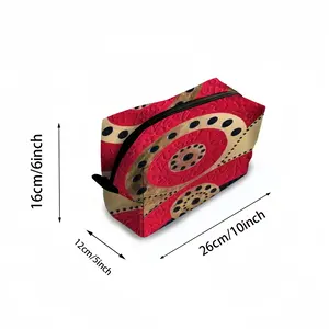 Time Is Precious Travel Cosmetic Bag