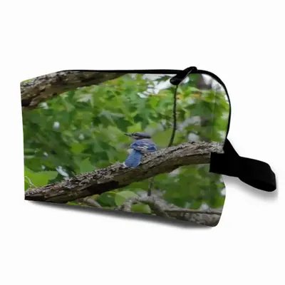 Blue Jay In A Tree - Classic Pose Travel Cosmetic Bag