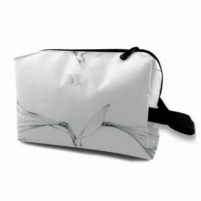 Diary With Lilies Travel Cosmetic Bag