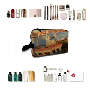 Evening At The Port Travel Cosmetic Bag