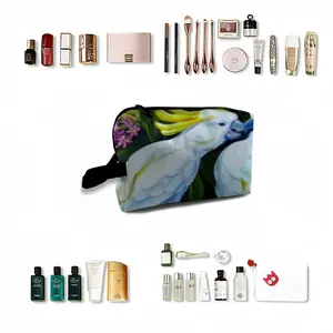 Unexpected Kiss Parrots Travel Cosmetic Bag