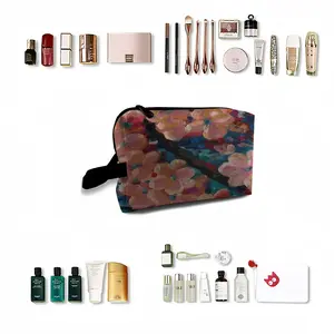 Apple Tree Blossom Travel Cosmetic Bag